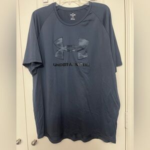 Under Armour Men's Dusty Blue Short Sleeve Tee